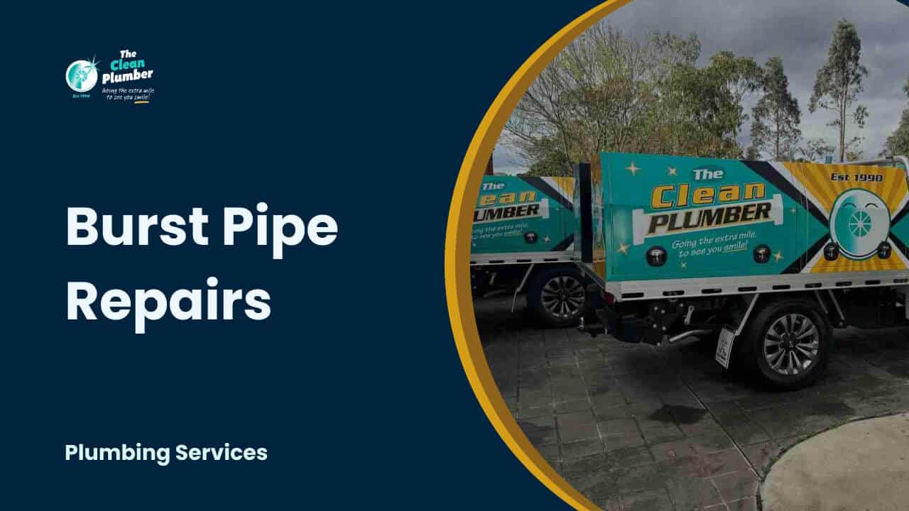 Burst & leaking pipe repair in the Inner West